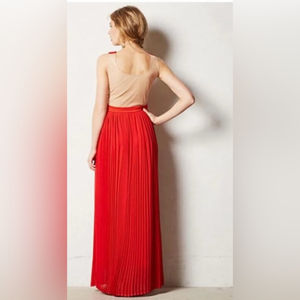 ANTHROPOLOGIE / RINA DHAKA Rubied Dusk Dress - Sz 0 - Picture 2 of 12